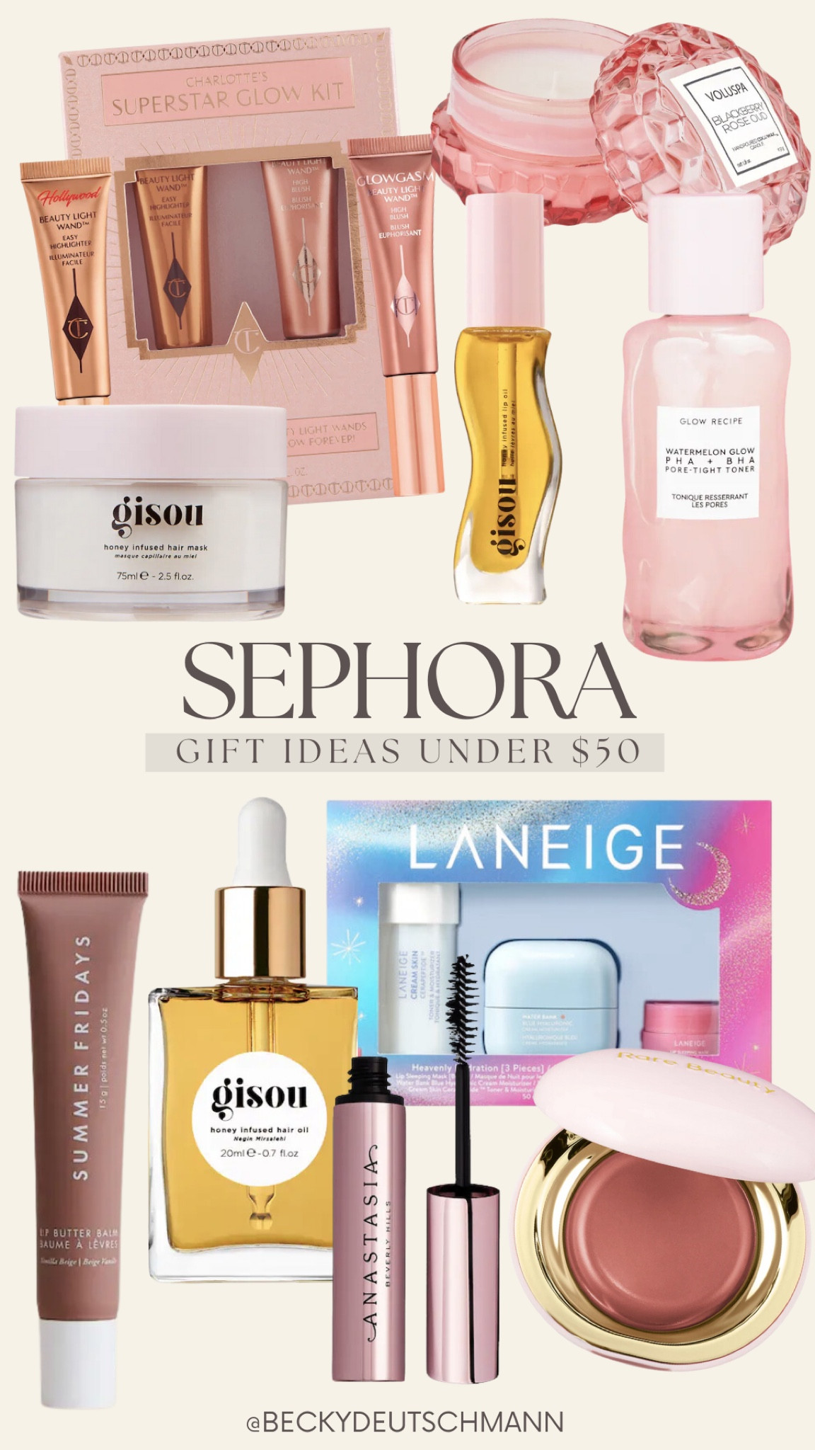 Sephora best-selling gift ideas for UNDER $50! ✨🎁

#LTKGiftGuide #LTKbeauty #LTKHoliday