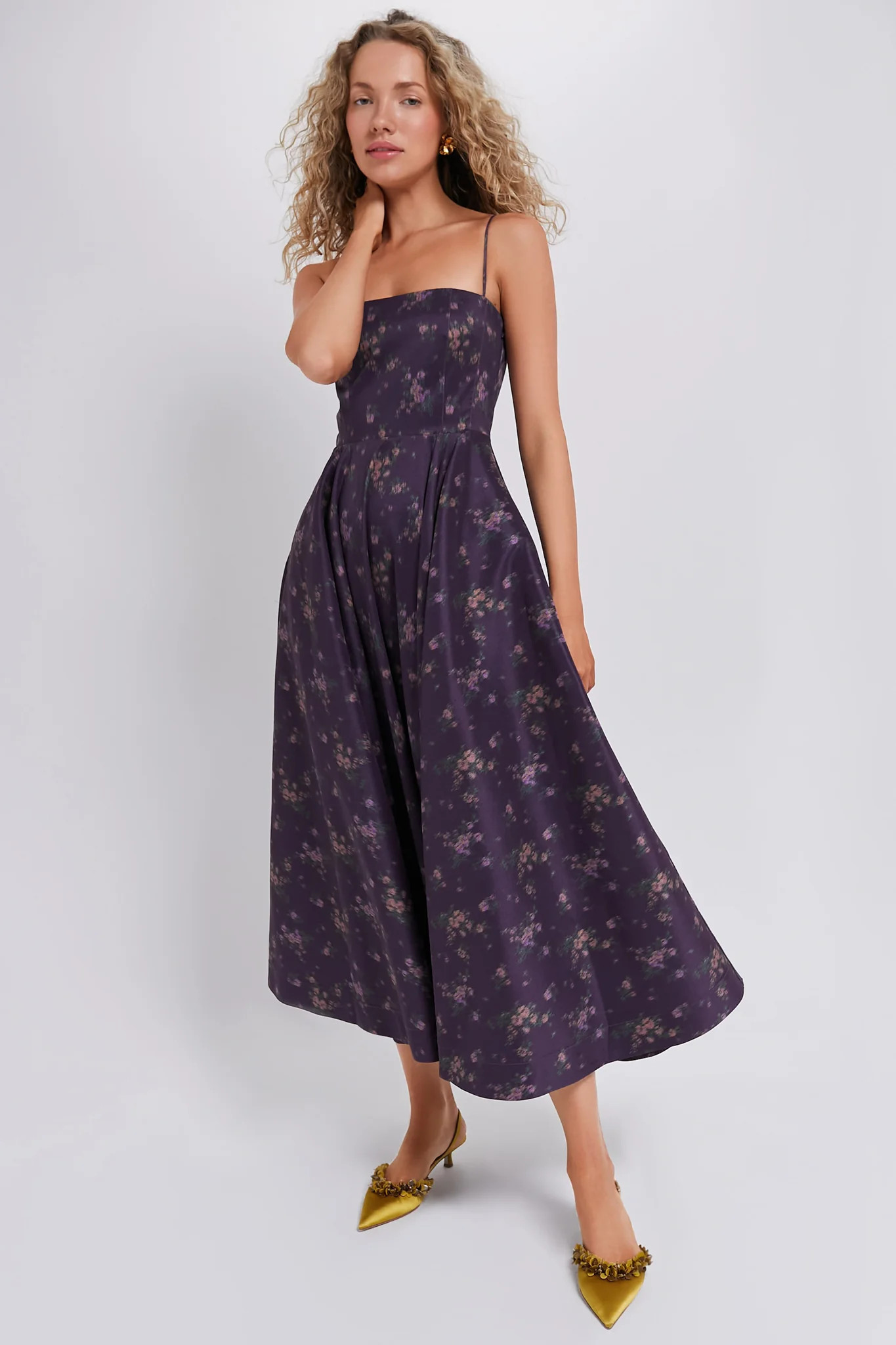 Amethyst Rosette Naomi Dress | Tuckernuck (US)