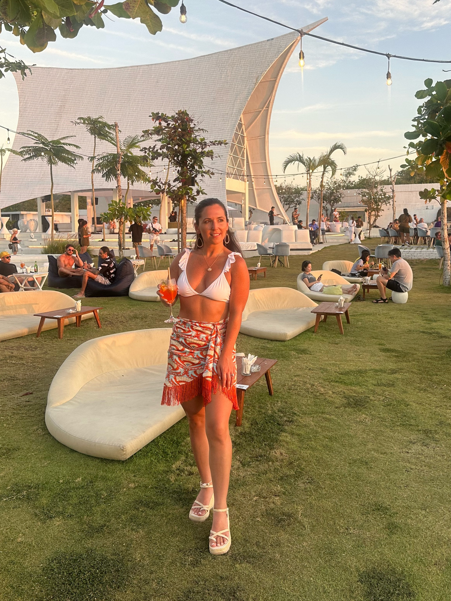 This fringe skirt screams festival vibes 🧡 Also cute for a beach club! On SALE right now! 

TTS wearing size small
Side zipper closure 

#LTKtravel #LTKFind #LTKSeasonal