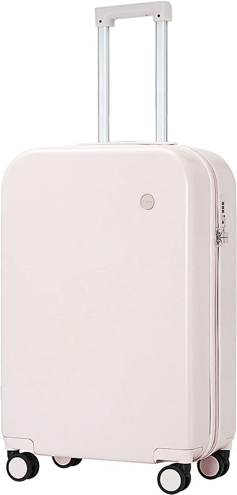 Hanke Suitcase Luggage with Spinner Wheels, Hardside Rolling Suitcase PC with Cover & TSA Lock Li... | Amazon (US)