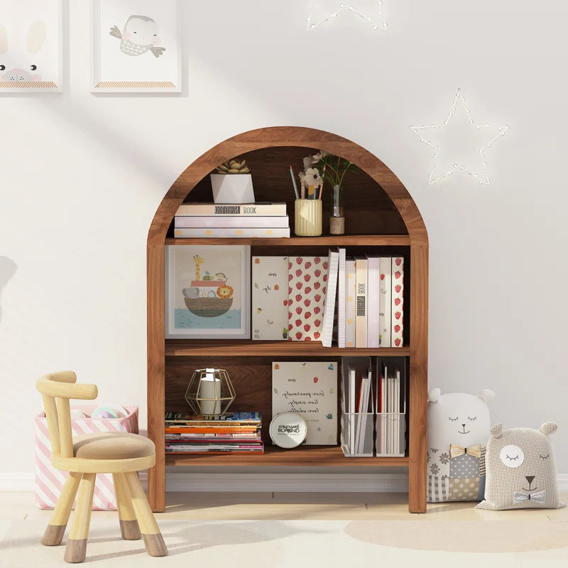 Gadskin 43.3" Arched Kids Bookcase | Wayfair North America