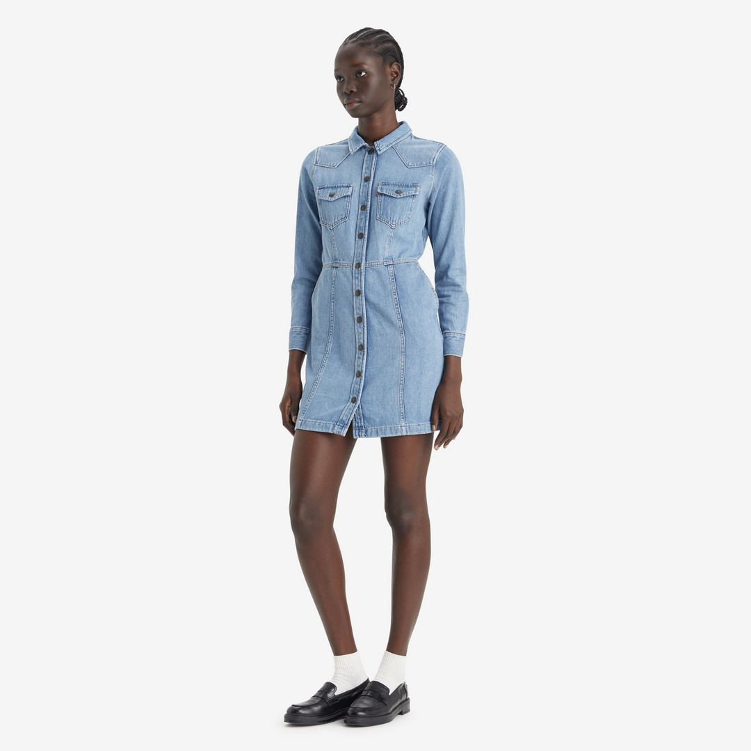 Levi's Flynn Western Dress - Women's XXL | Levi's US