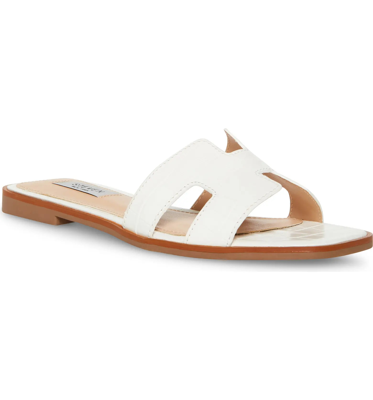 Harlien Croc Embossed Slide Sandal | Nordstrom Rack