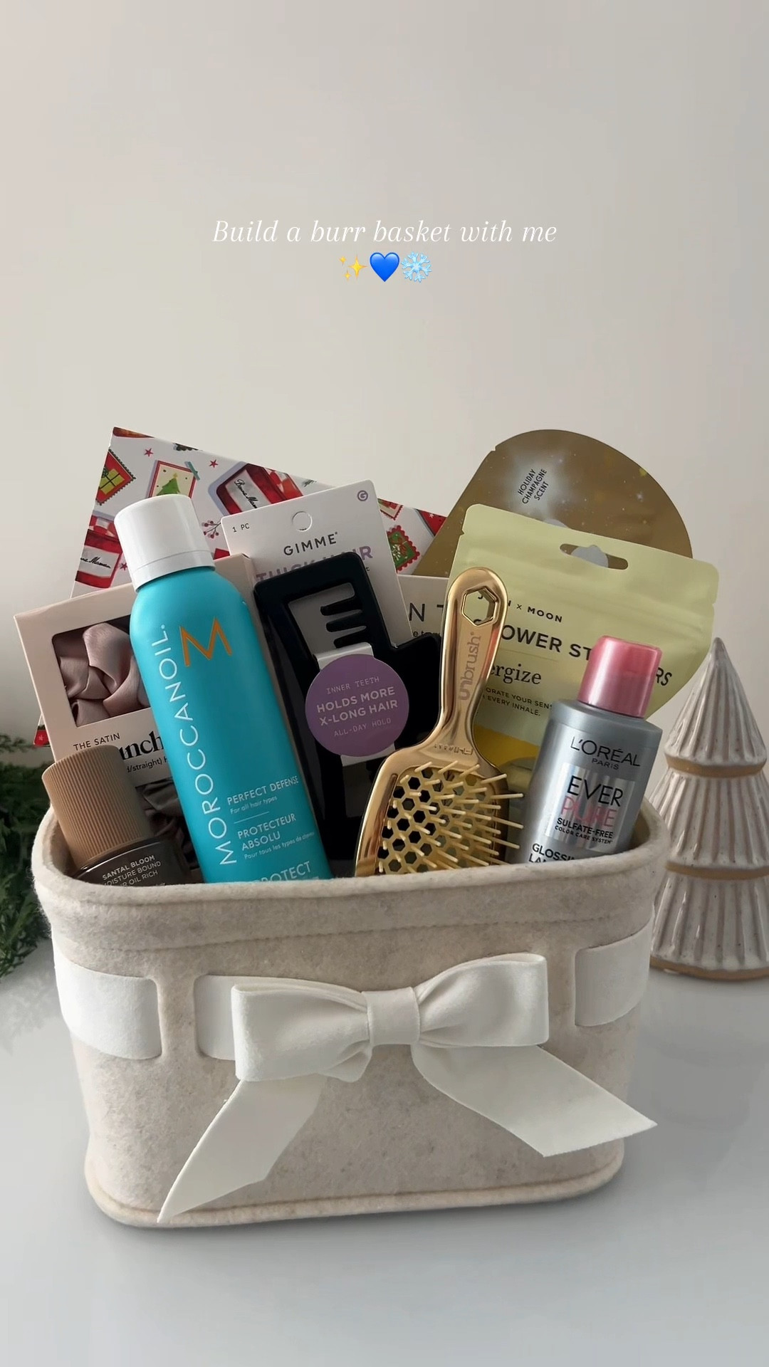 This Christmas give her a gift she’ll really really love ❄️💙✨ a gift basket Full of all her favorite things! 

#LTKBeauty #LTKGiftGuide #LTKHoliday