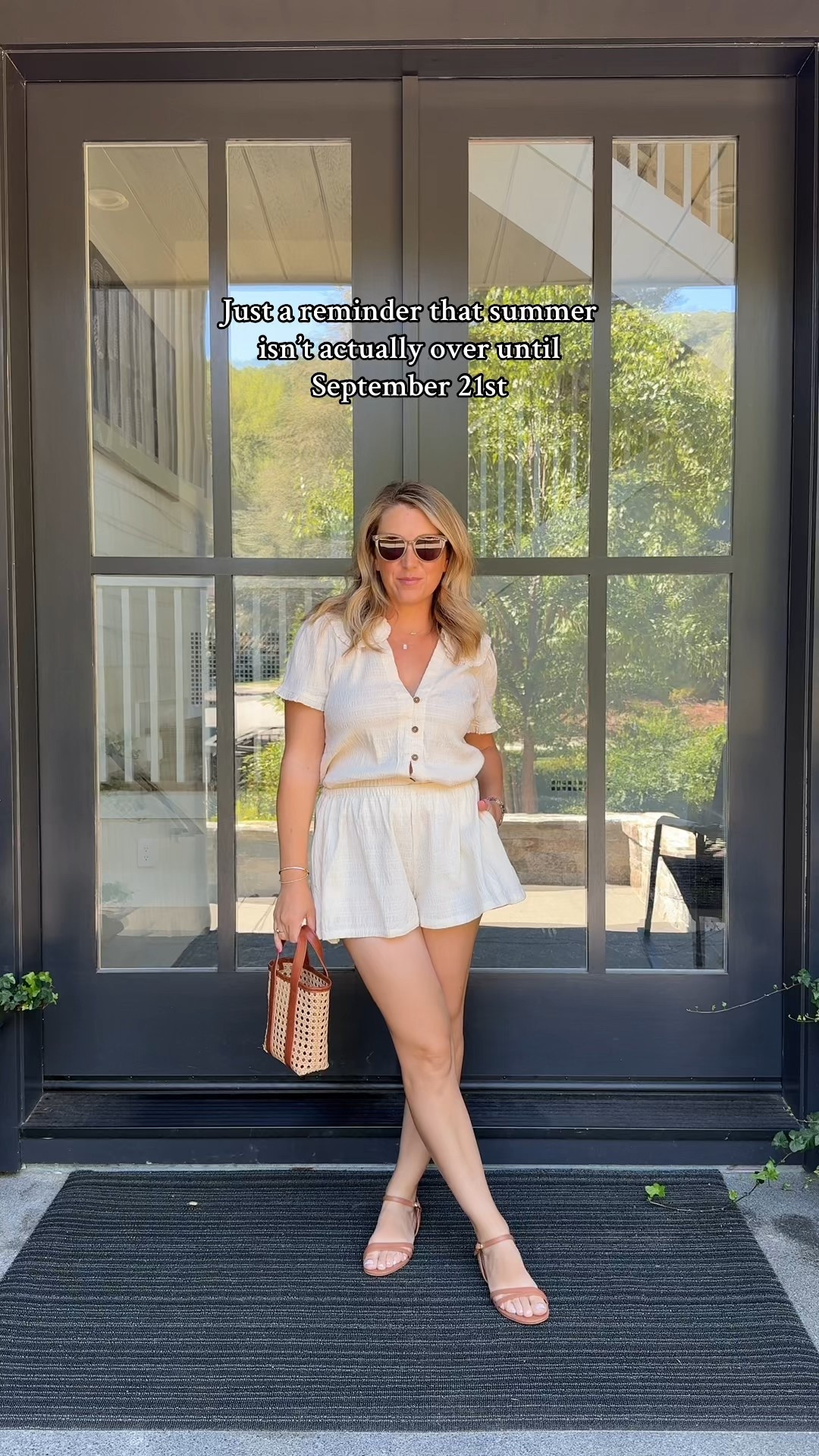 Still summering in this matching set from Free Peoplle

#LTKOver40 #LTKFindsUnder100 #LTKPetite