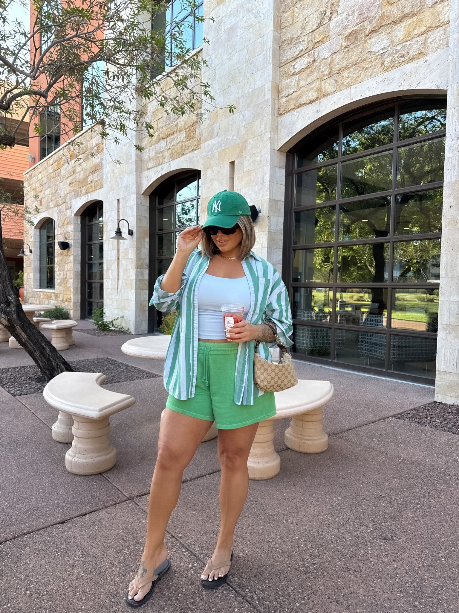 Button up L 
Tank M 
Shorts L ( selling out fast grab them now ) 
#oldnavy #sale 


#LTKMidsize #LTKootd