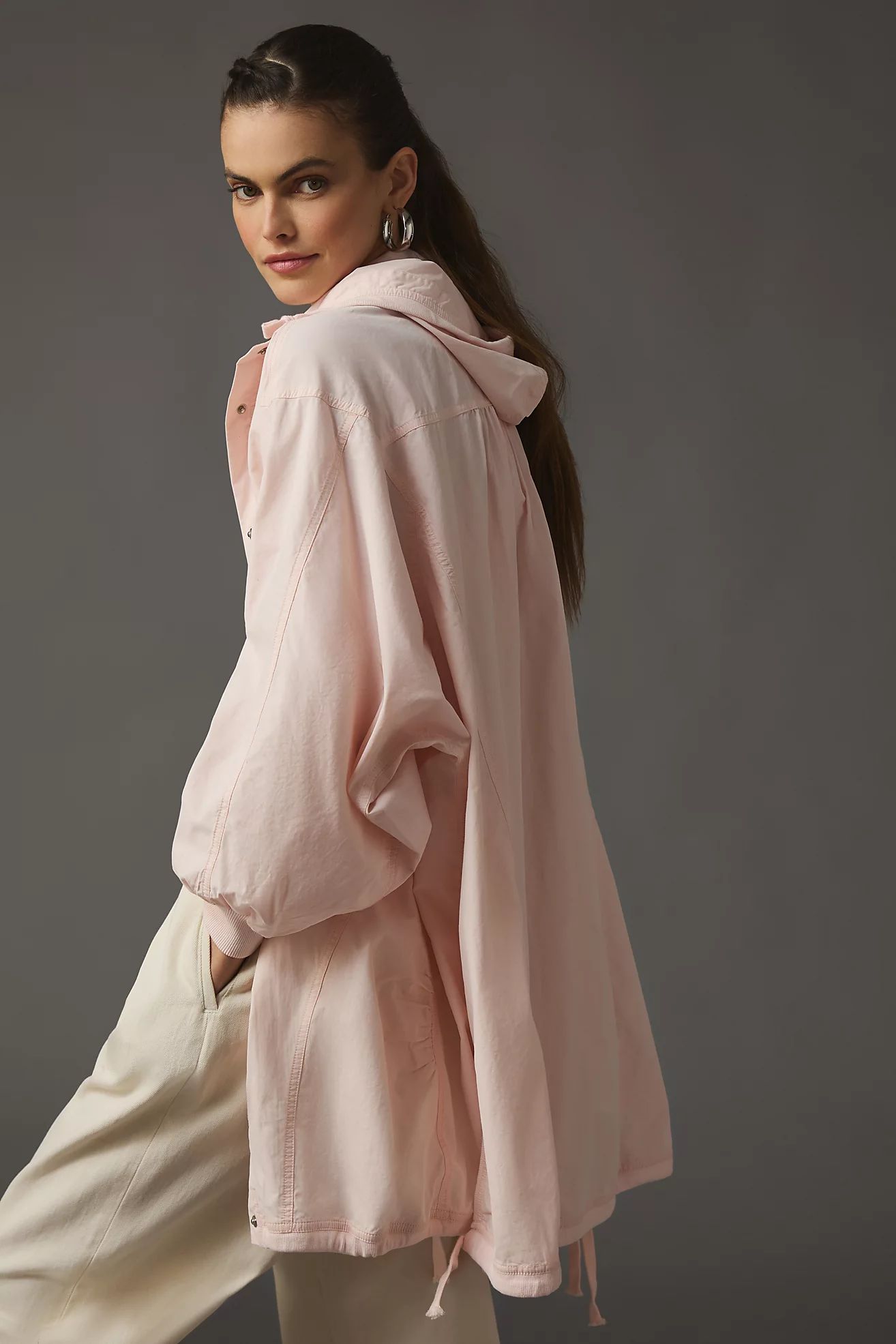 Daily Practice by Anthropologie Roland Oversized Parachute Jacket | Anthropologie (US)