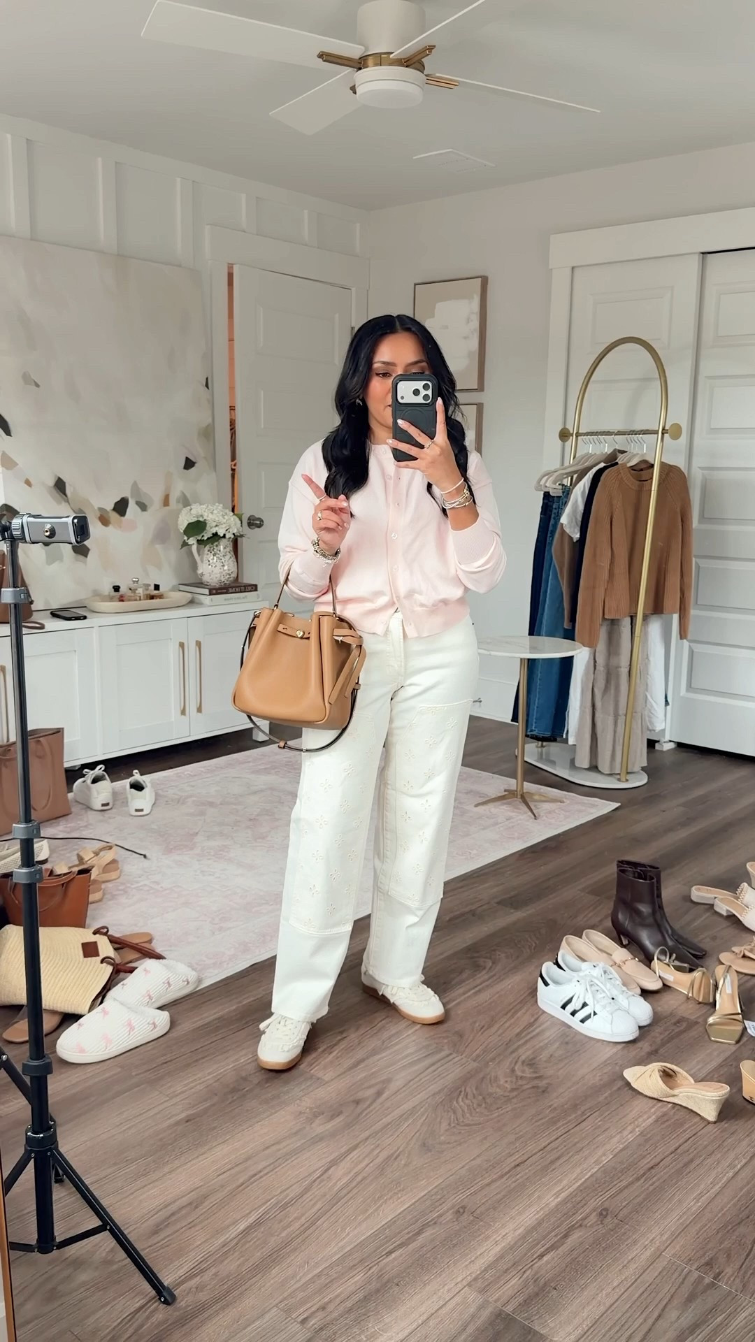 Cardigan size small TTS
Tank size xs petite TTS
Eyelet floral jeans 2 petite TTS
Sneakers size 6 TTS

#LTKootd #LTKgrwm #LTKPetite