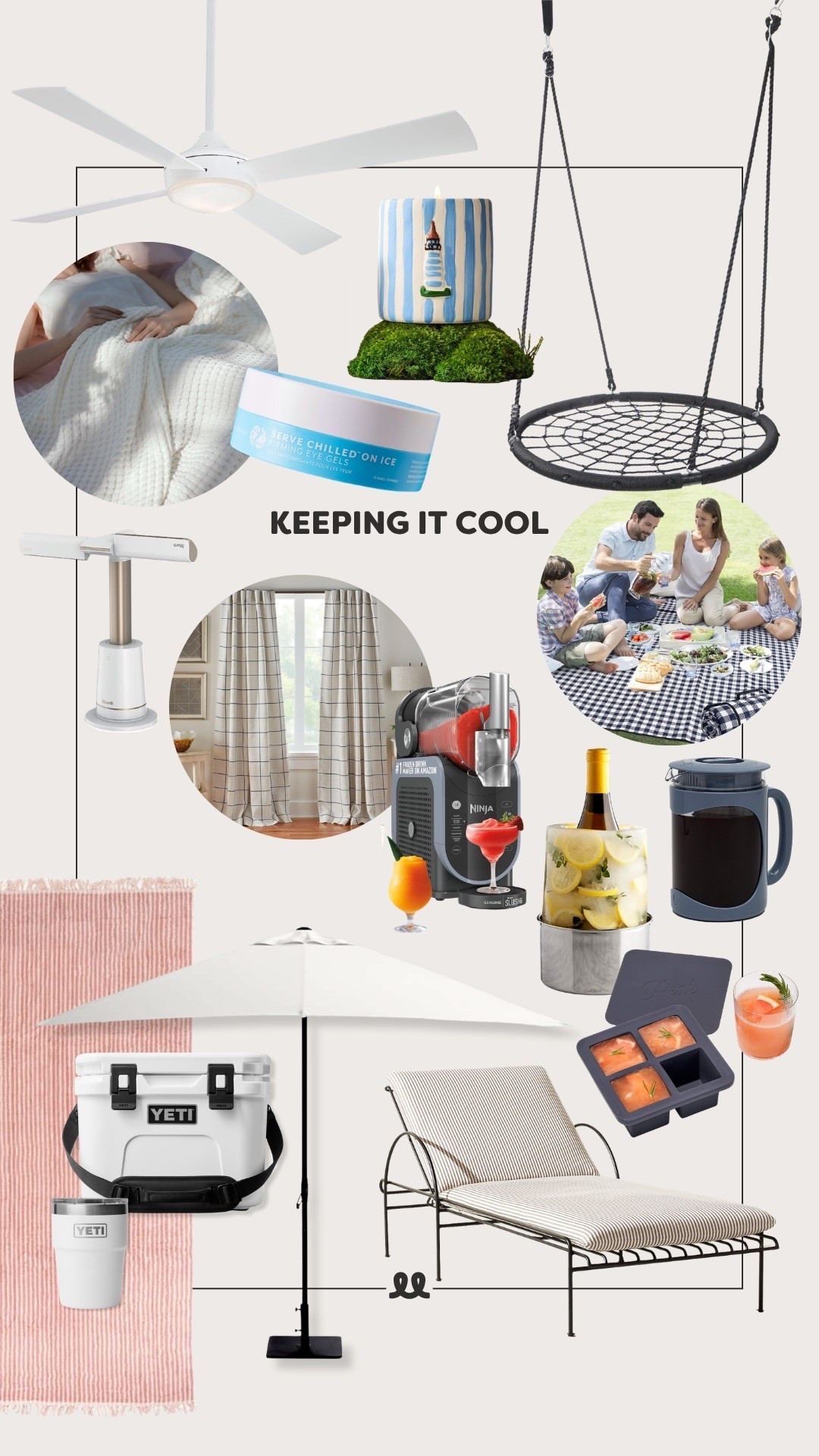 Items for your home to cool you down this summer ￼

#LTKHome
