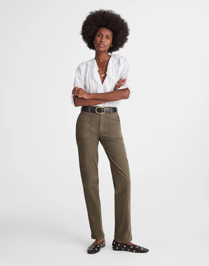 Utility Straight-Leg Pants | Madewell