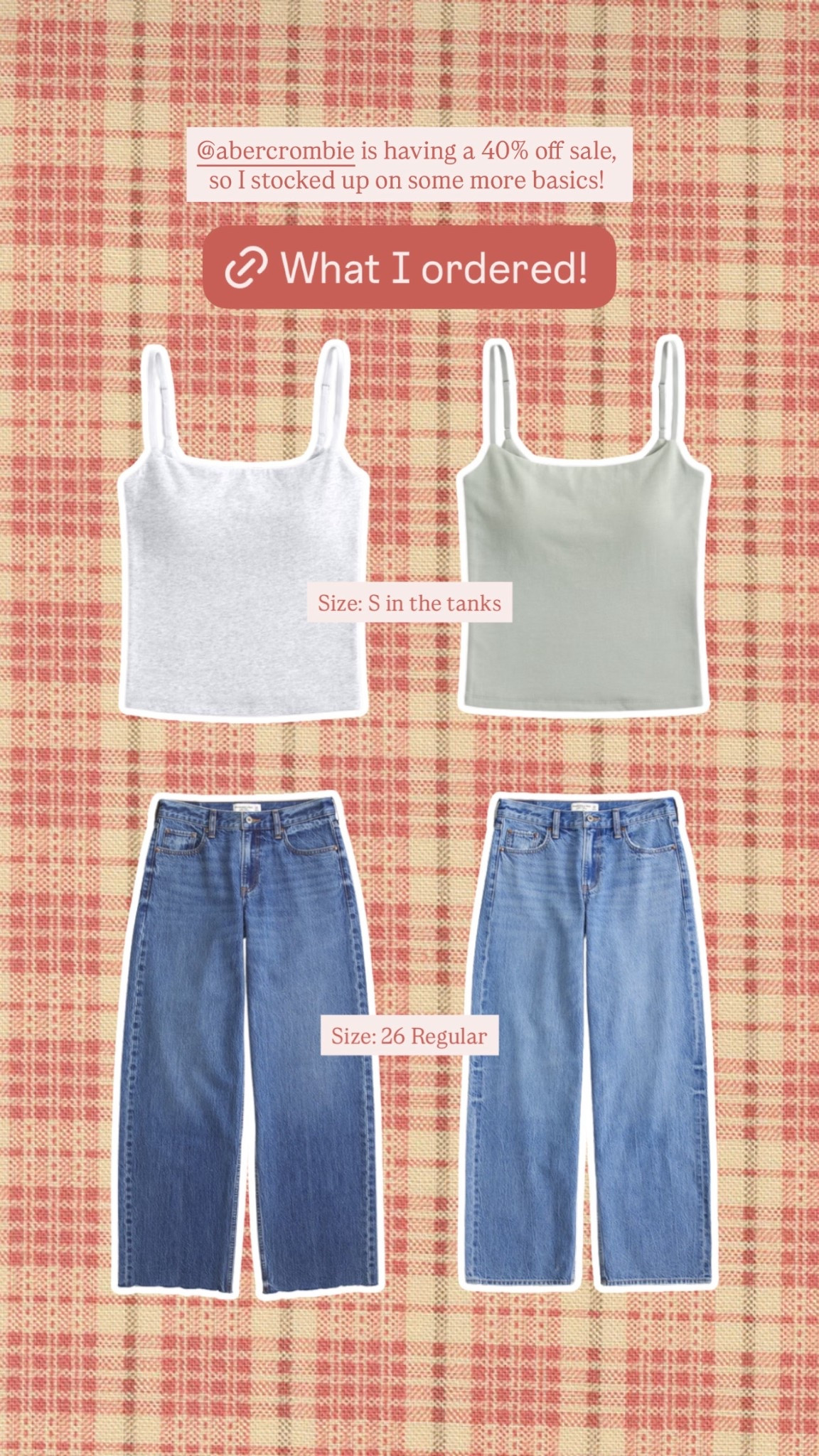 My Abercrombie order!