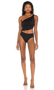 Agua Bendita Trini One Piece in Black from Revolve.com | Revolve Clothing (Global)