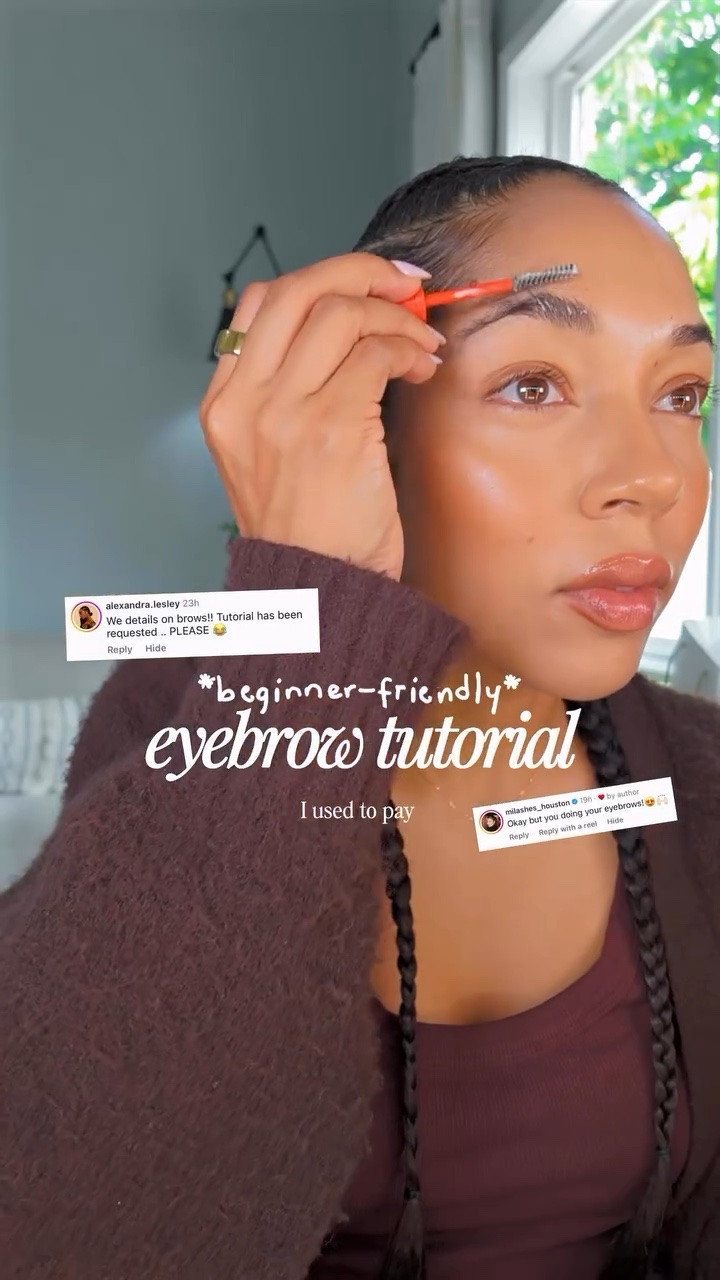Brow Tutorial for my DIY girlies 🥰