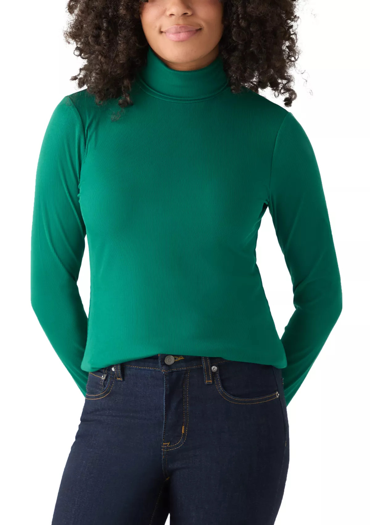 Crown & Ivy™Women's Knit Turtleneck Top | Belk
