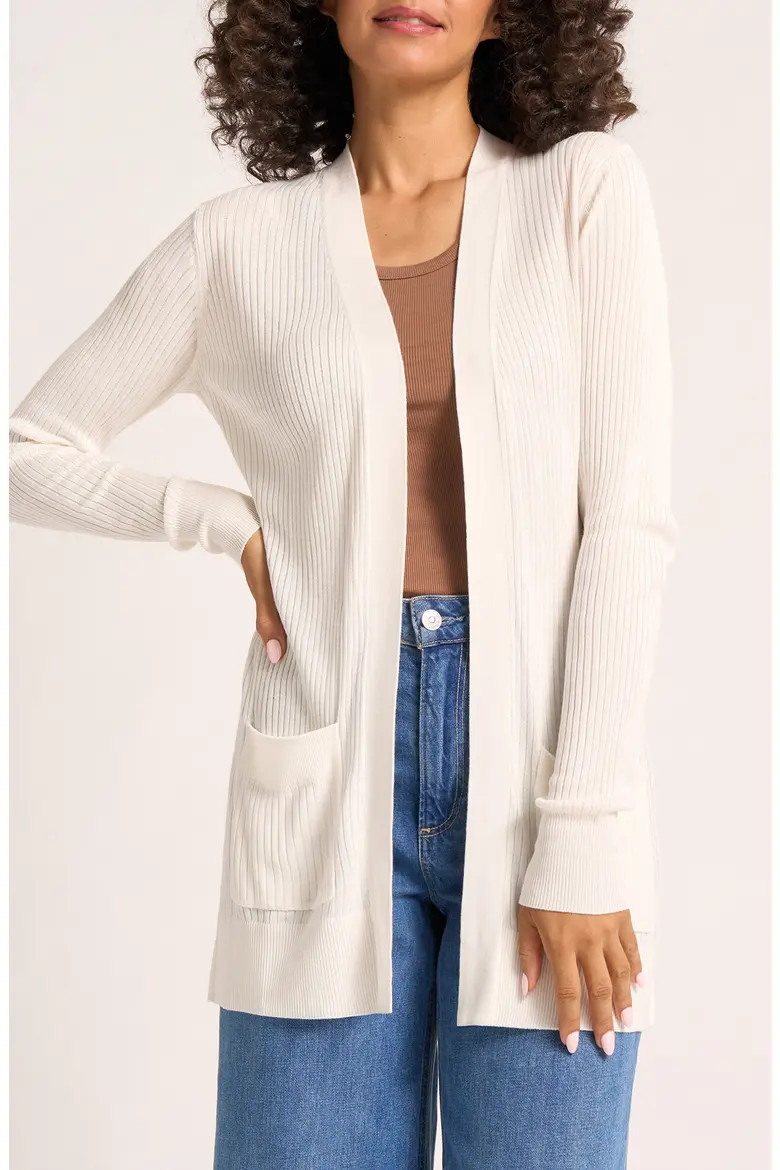 matty m. Colfax Longline Open Front Cardigan (Women) | Nordstrom | Nordstrom