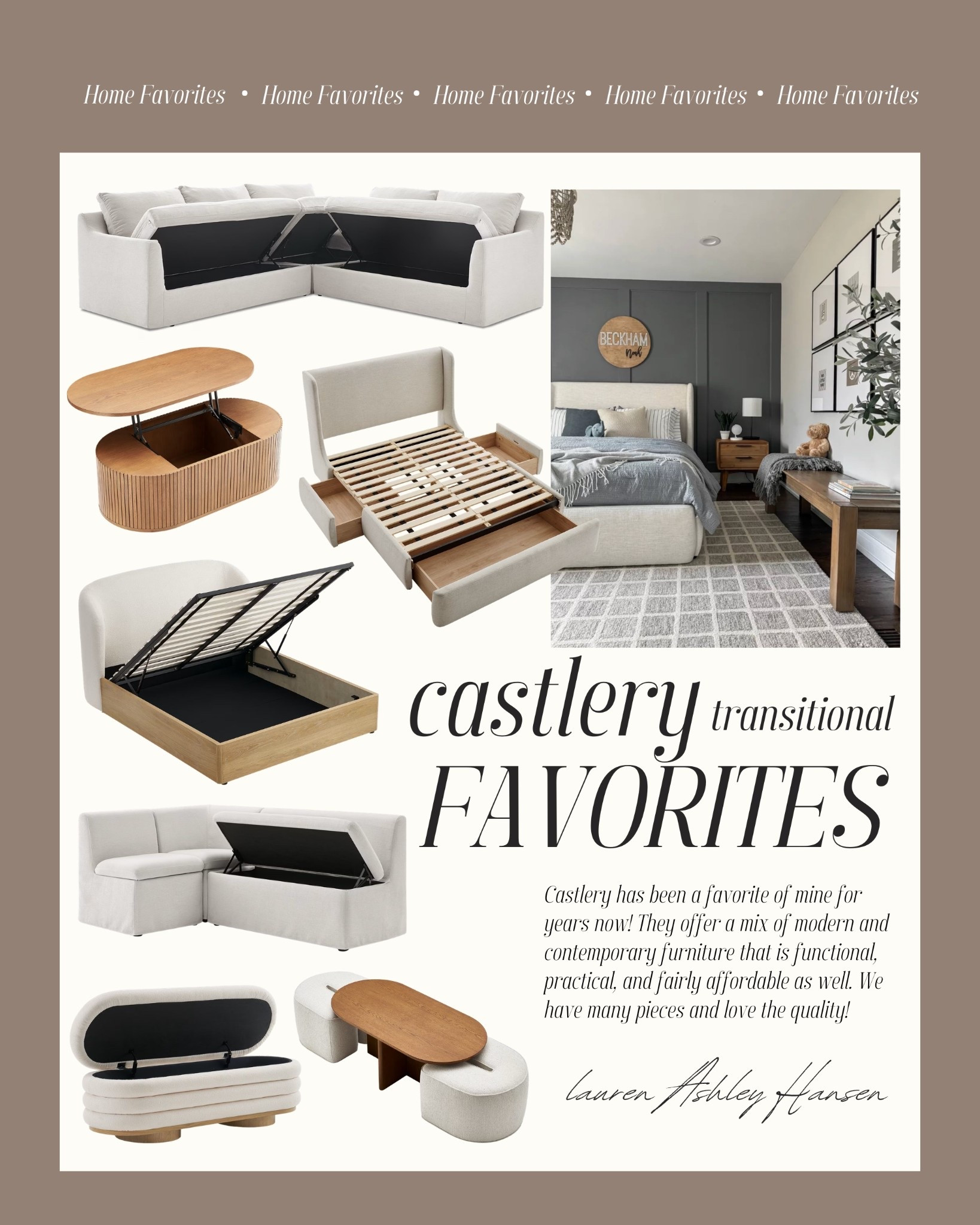 Castlery has been a favorite of mine for years now! They offer a mix of modern and contemporary furniture that is functional, practical, and fairly affordable as well. We have many pieces and love the quality!

#LTKHome
