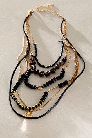 Hailee Semiprecious Beaded Necklace | Free People (Global - UK&FR Excluded)
