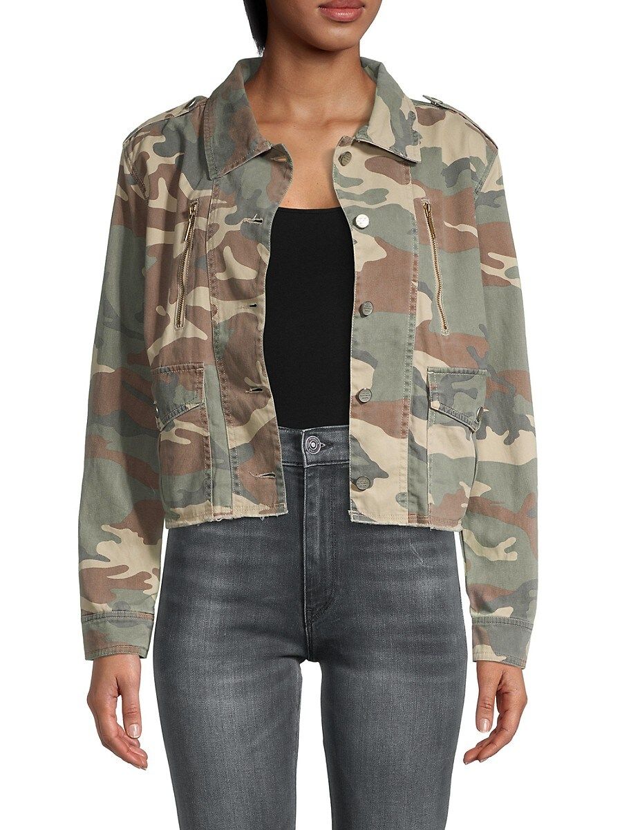 FOR THE REPUBLIC Women's Camo-Print Jacket - Print - Size XS | Saks Fifth Avenue OFF 5TH
