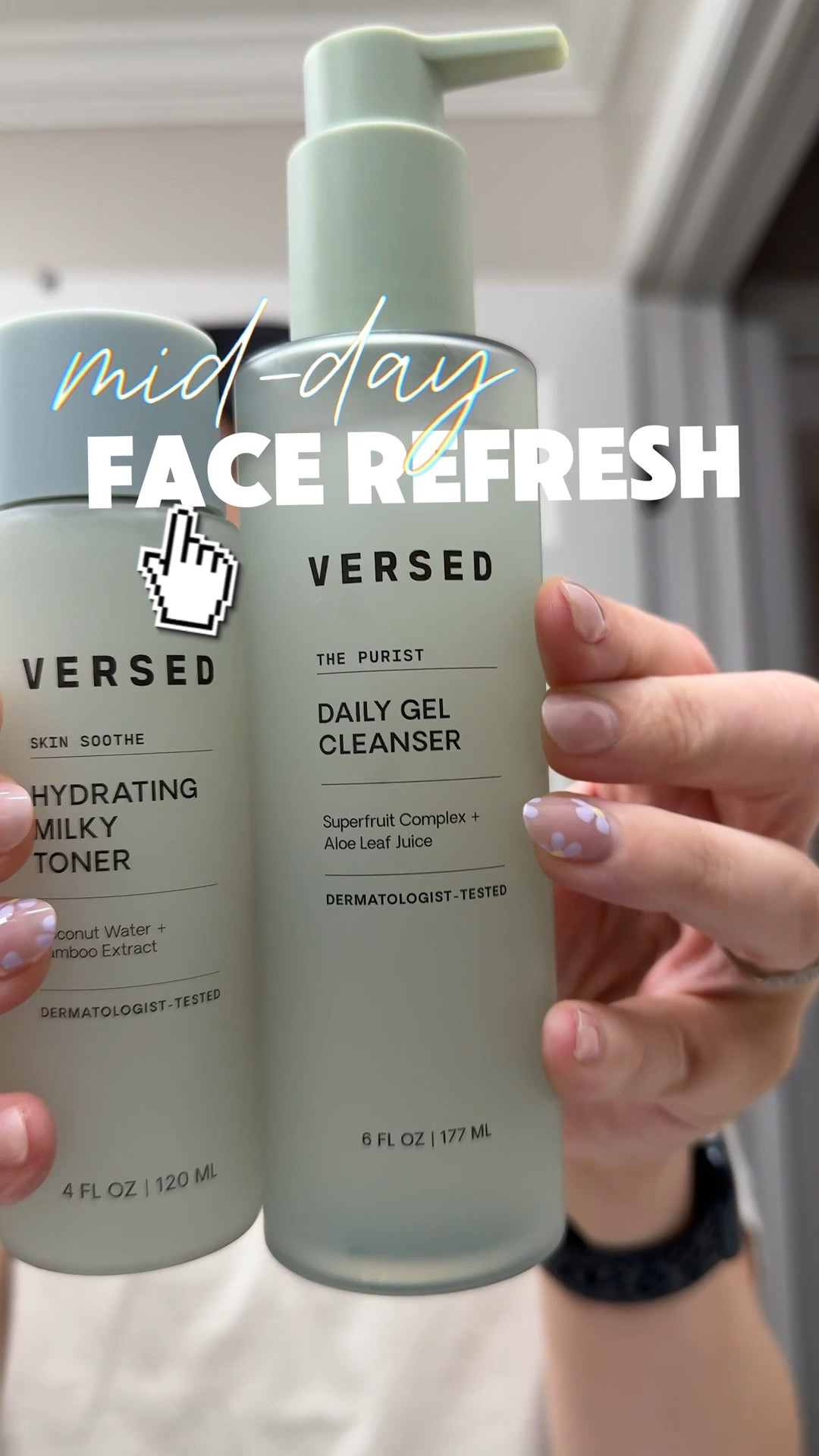 Some days you just gotta wash your face mid-day and take a deep breath. These are my fave products for a refreshing feel 🧼😶‍🌫️ #targetfinds #versed #beauty #facialcleanser #toner #target

#LTKdayinmylife #LTKmomlife #LTKselfcare