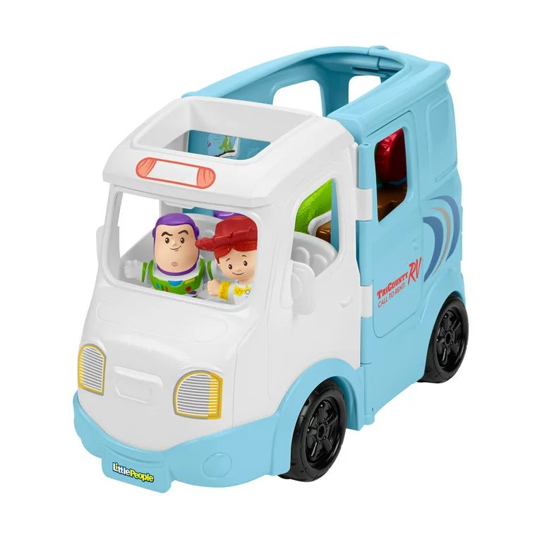 Fisher-Price Little People Disney Pixar Toy Story RV with Buzz & Jessie Figures | Walmart (US)