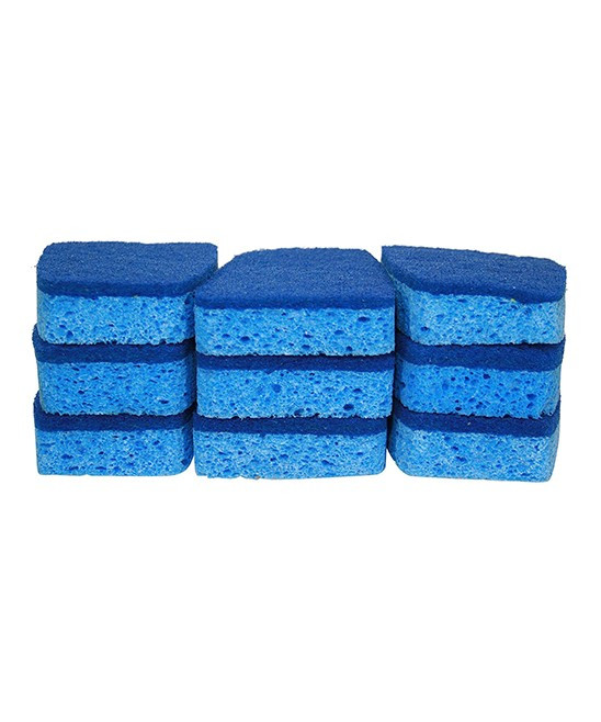 Dawn Cleaning Sponges Blue - Non-Scratch Scrubber Sponge - Set of Nine | Zulily