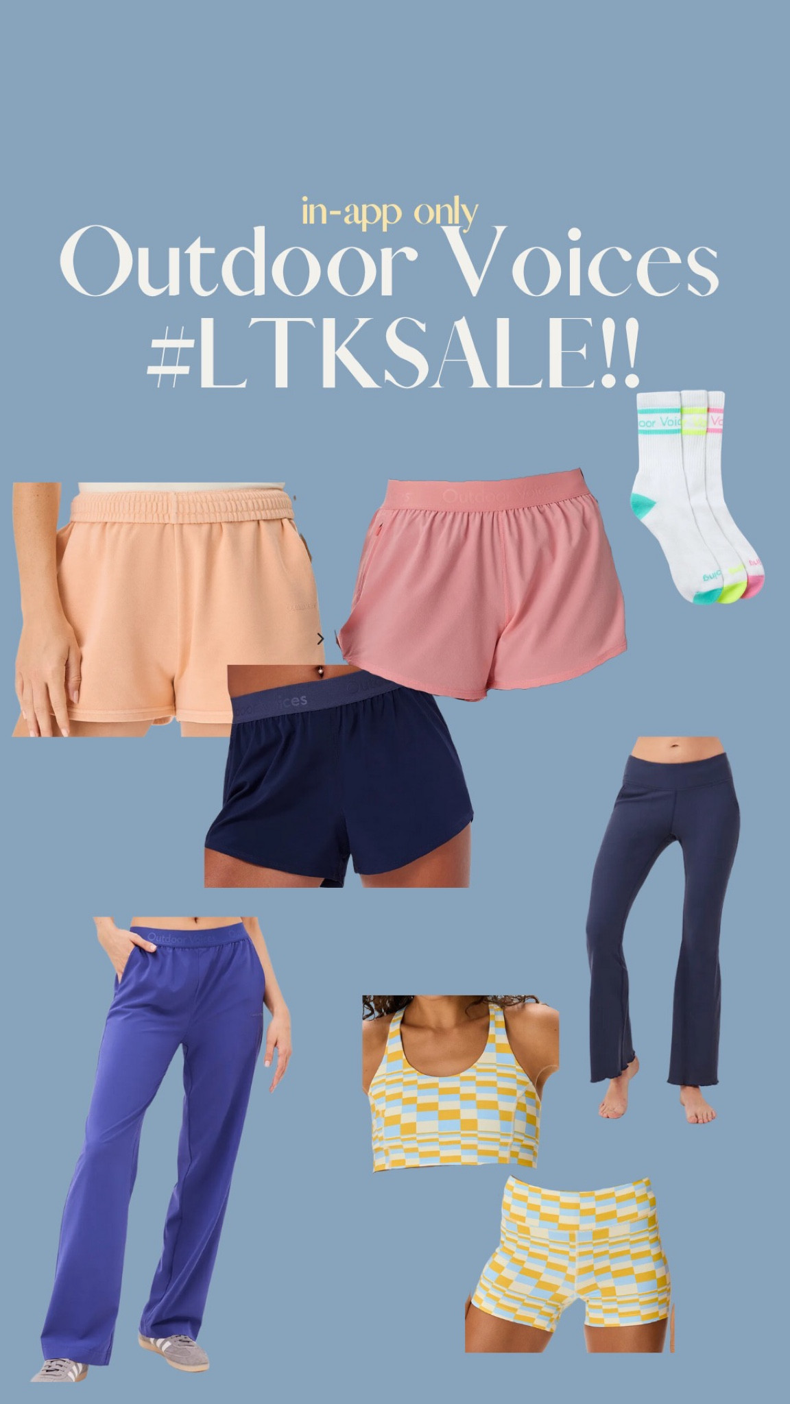 OV staples! 
Love these new socks! 
The yoga pants have such a flattering look.
I get XS 

#LTKfitness #LTKsalealert #LTKSale