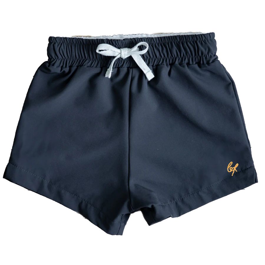 Cadets Perry Short - Charcoal Grey | JoJo Mommy