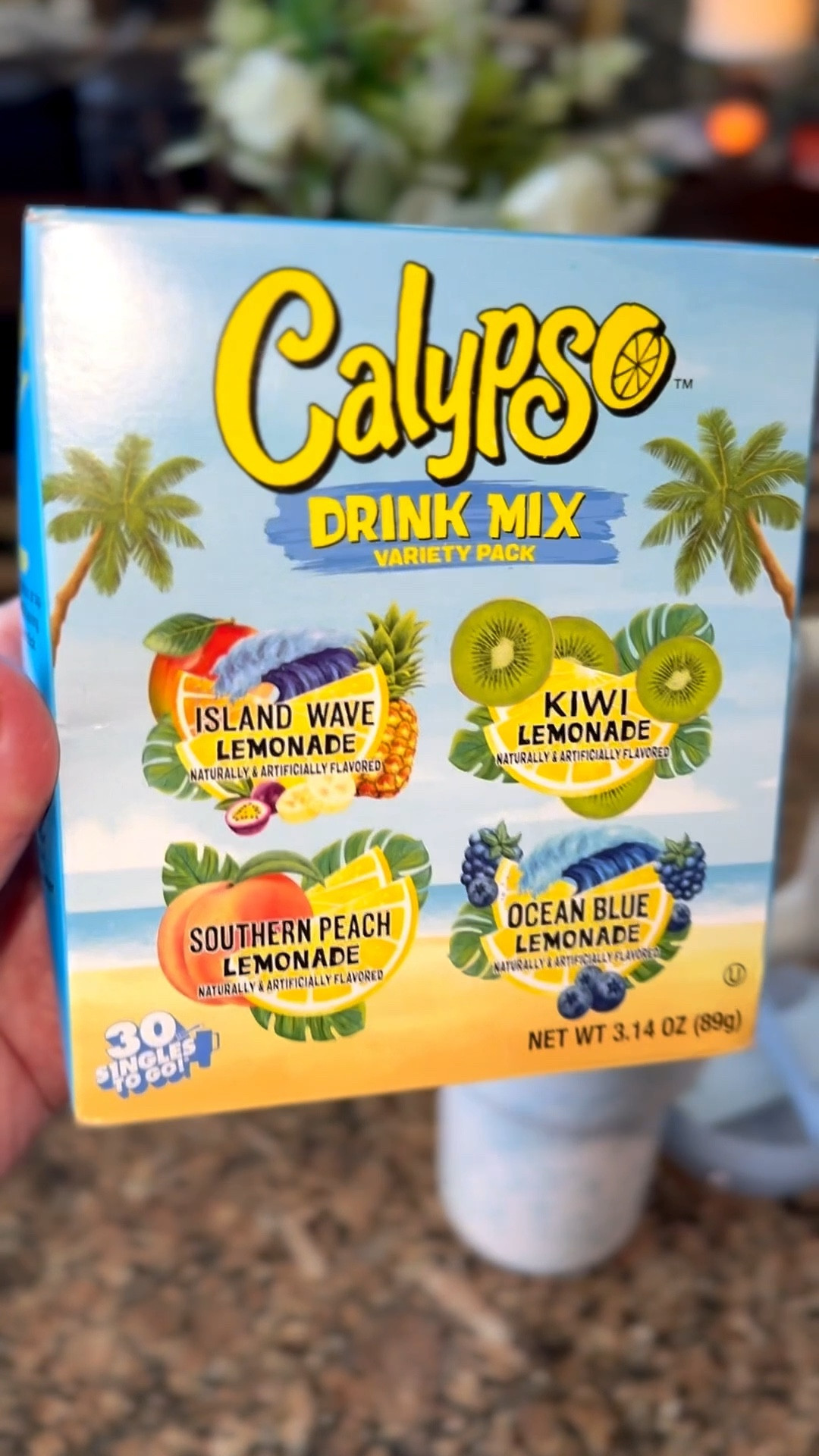 Transform your plain water into an island getaway in seconds with Calypso Singles To Go!. Whether you're craving Ocean Blue, Southern Peach, or the classic Island Wave, just pour, shake, and sip your way to sunshine🌊🍋 GUILT Free! 

#singlestogo #calypso #sugarfree #amazonfind #refreshingdrinks

#LTKHome #LTKfoodie #LTKValentine