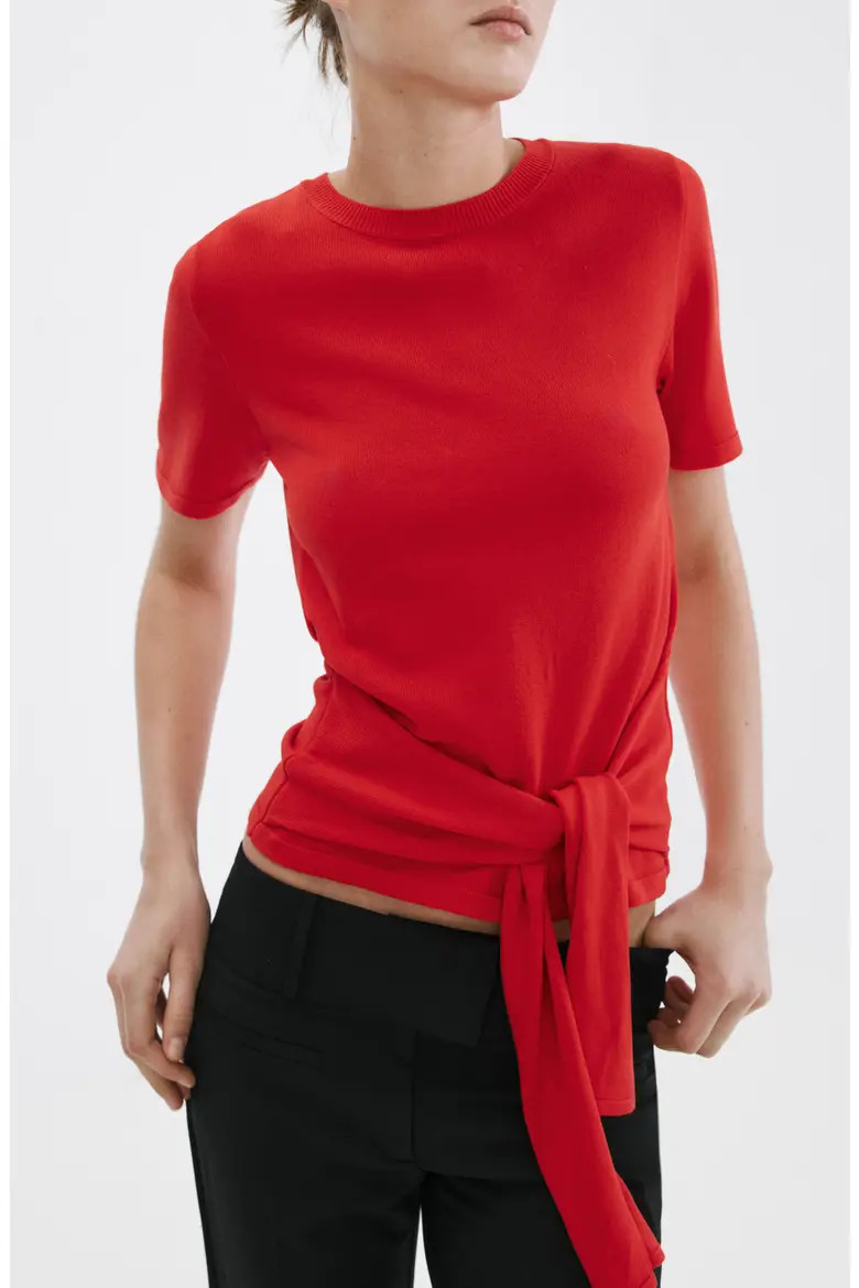 Bow Short Sleeve Sweater (Women) | Nordstrom | Nordstrom