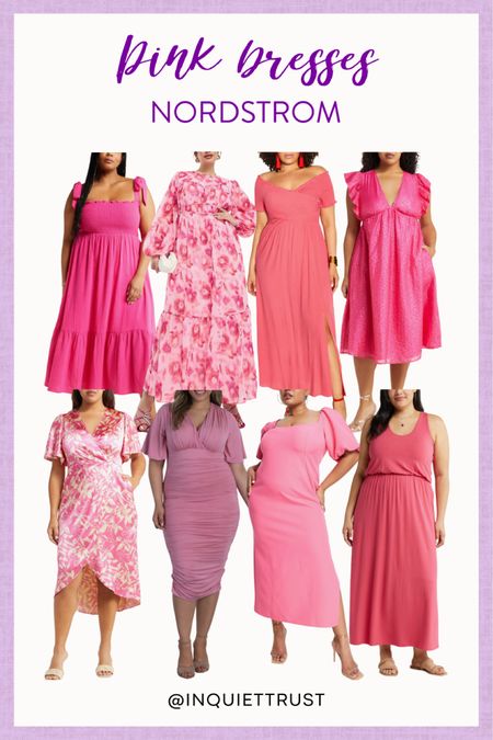 Here's a collection of pink dresses from Nordstrom that  you can wear this summer!
#summerdress #nordstromfinds #curvyoutfit #plussizefashion

#LTKFind #LTKstyletip #LTKSeasonal
