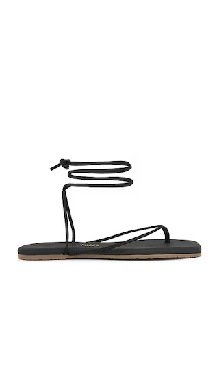 Square Toe Lilu Sandal in Sable | Revolve Clothing (Global)