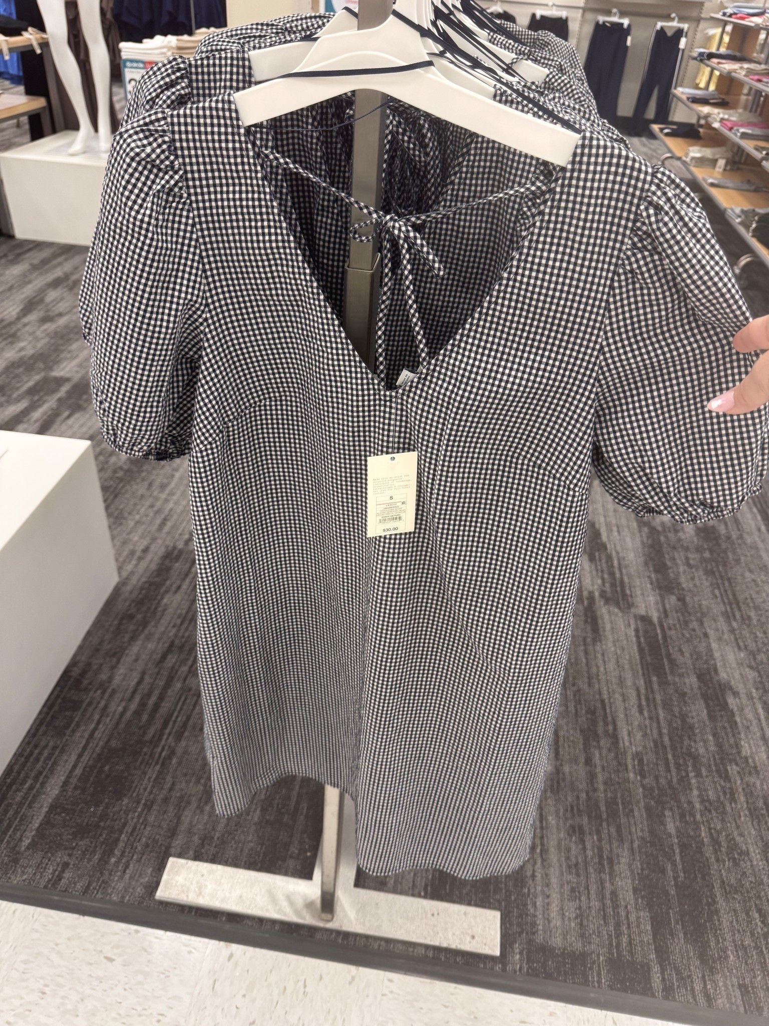 love this new gingham mini dress with the tie back. It’d be so cute with some sandals or boots for a country concert 

#LTKgrwm #LTKootd