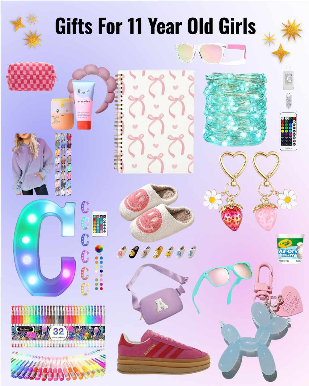 I’m shopping for the 11-year-old tween in my life this year, and I wanted to make gift hunting easier for anyone else in the same boat! This curated Christmas gift guide is full of fun, creative, and age-appropriate picks—from trendy gadgets and DIY craft kits to books, games, and cozy room décor. These are gifts that 11-year-old girls will actually love, whether it’s for Christmas, a birthday, or just a special surprise. 

 #LTKGiftGuide #LTKHoliday #LTKKids