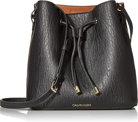 Calvin Klein Women's Gabrianna Novelty Bucket Shoulder Bag | Amazon (US)