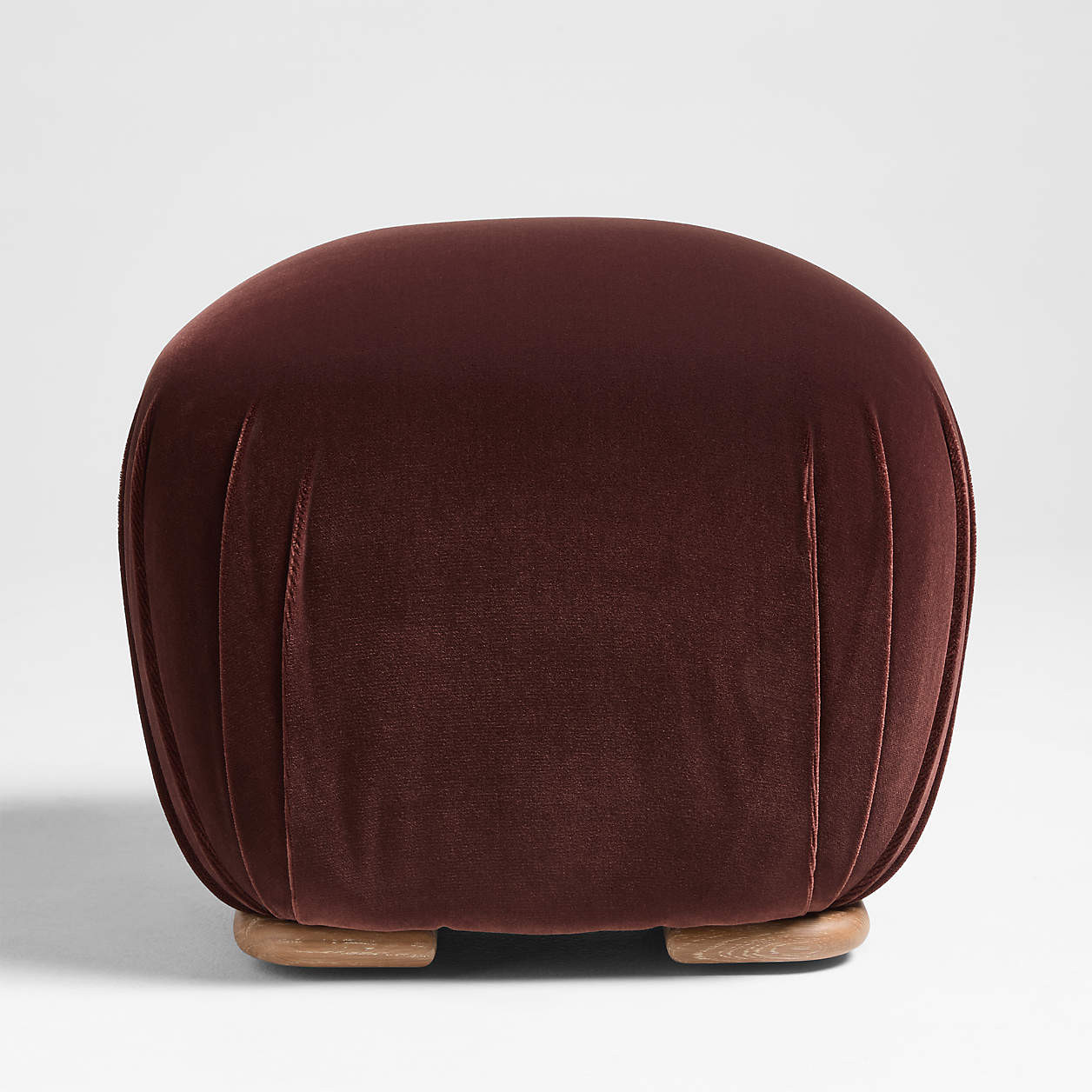 Santa Monica Ottoman by Brigette Romanek | Crate & Barrel | Crate & Barrel