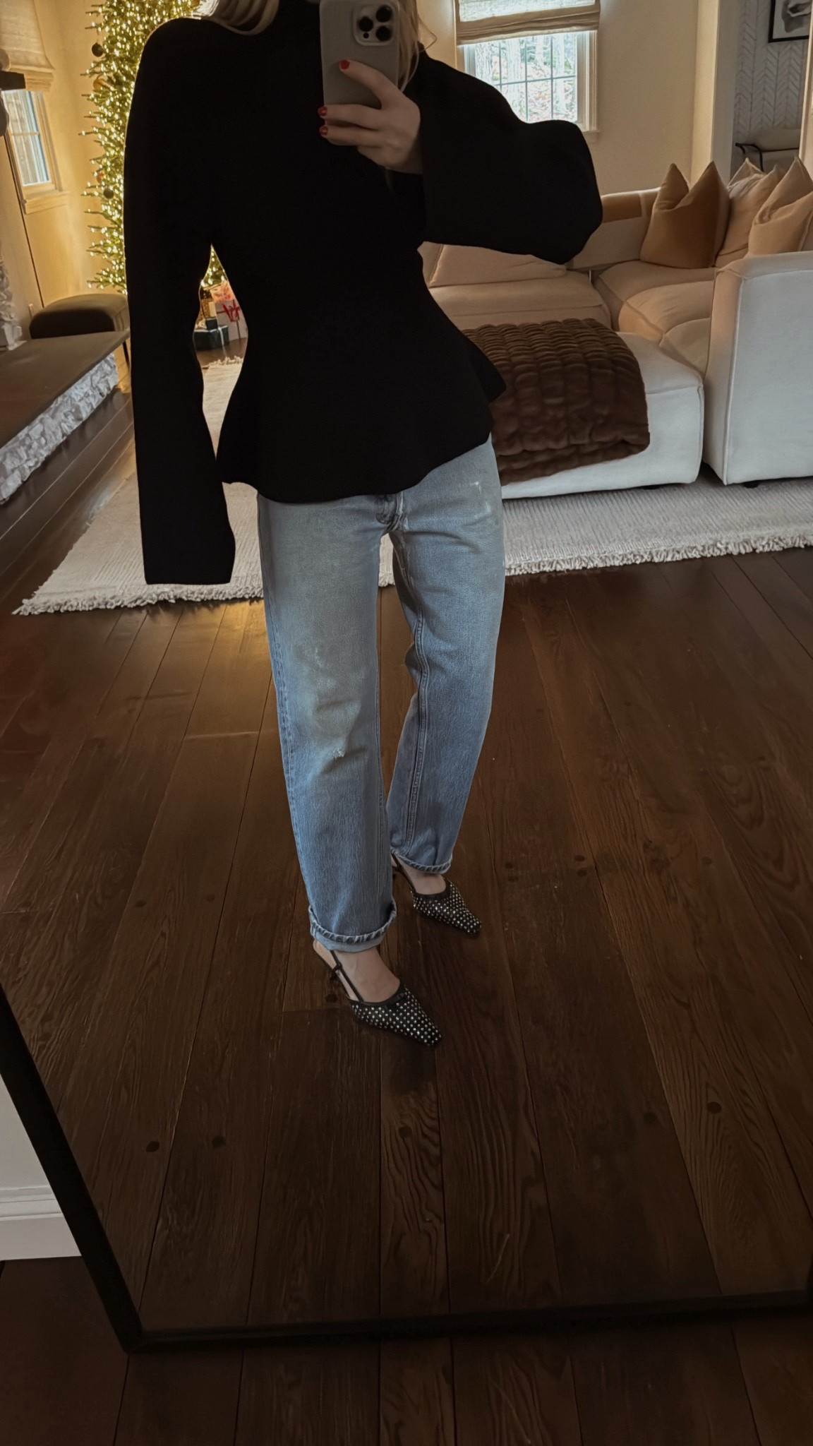 Top 34 - linked a few similar styles for less options too 🖤

*Denim vintage Levi's 
Shoes old by Mach & Mach linking a few similar styles 