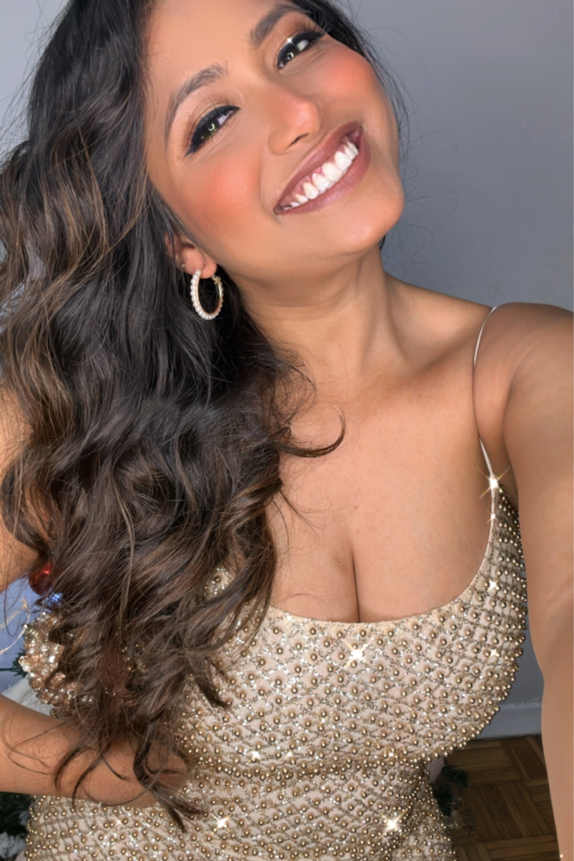 Must have bachelorette dress 👗 #gold sequin 

#LTKunder100 #LTKcurves #LTKwedding