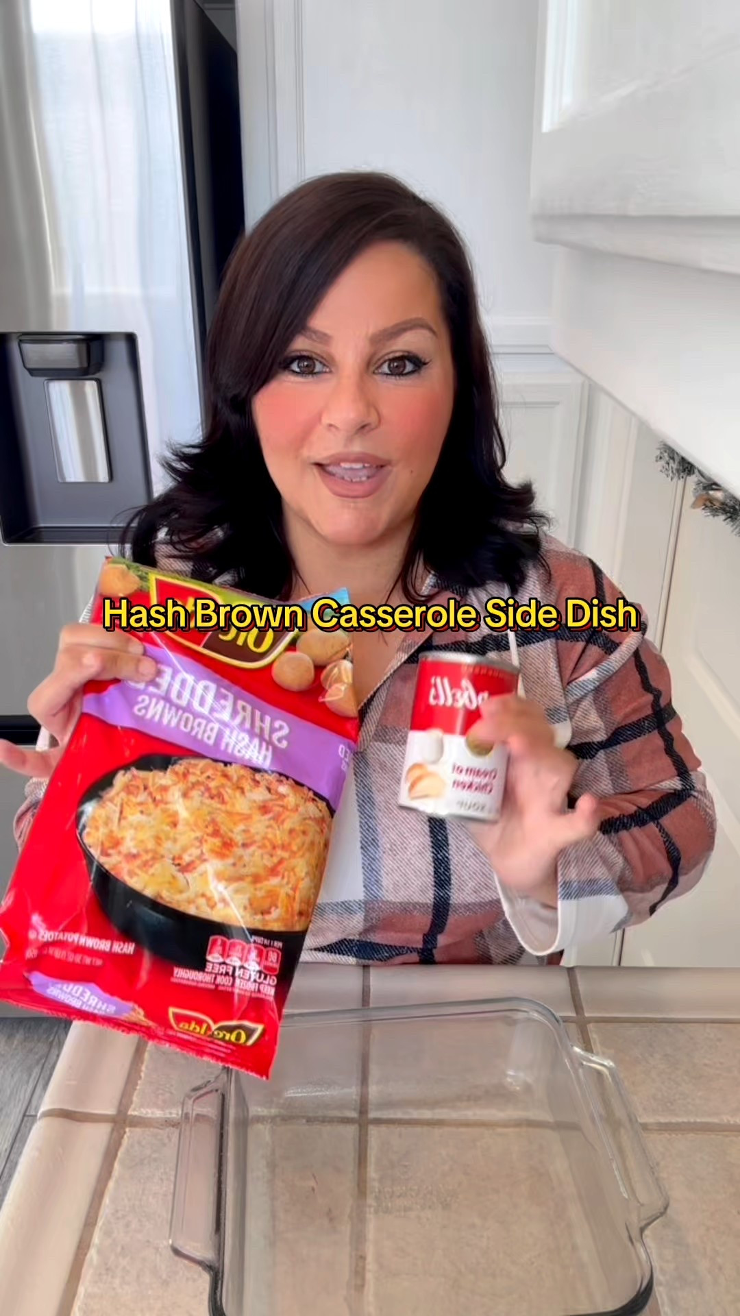 Cozy comfort food season is here 😍 This Cheesy Hashbrown Casserole is the easiest crowd-pleaser creamy, cheesy, golden, and perfect for holidays, potlucks, or weeknight dinners. Save this recipe for your next family gathering! 🧀🥔✨ Shop my kitchen favorites linked here 🤍👇

✨ Cheesy Hashbrown Casserole (Easy Holiday Side!)

This is the creamy, cheesy, crowd-pleasing hashbrown casserole everyone loves — perfect for holidays, potlucks, or a cozy weeknight dinner. 🧀🥔✨

🛒 Ingredients
	•	1 bag (30 oz) frozen hash browns, thawed
	•	8 tbsp (1 stick) melted butter
	•	1 can (10.75 oz) condensed cream of chicken soup
	•	1 small onion, chopped
	•	2 cups shredded cheddar cheese, divided
	•	1 cup sour cream
	•	1 tsp salt
	•	½ tsp pepper

👩‍🍳 Instructions
	1.	Preheat oven to 350°F.
	2.	In a large bowl, mix chopped onion, 1 cup cheddar, salt, and pepper.
	3.	Add sour cream + cream of chicken soup and mix well.
	4.	Add thawed hash browns + melted butter and stir until fully combined.
	5.	Grease a 9x11 baking dish and spread mixture evenly.
	6.	Top with the remaining 1 cup cheddar cheese.
	7.	Bake 45–60 minutes until golden, bubbly, and perfect.

💛 Why You’ll Love It

✔️ Comfort food classic
✔️ Minimal effort
✔️ Feeds a crowd
✔️ Always a hit at gatherings#LTKCooks #LTKRecipe #HomeCooking #EasyRecipes #ComfortFood #HashbrownCasserole #HolidayRecipes #DinnerInspo #FamilyMeals #KitchenFavorites #CasseroleSeason

#LTKHome #LTKGiftGuide #LTKCyberWeek #LTKHoliday