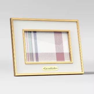 4" x 6" 'Grandkids' Holiday Single Image Frame White - Threshold™ | Target