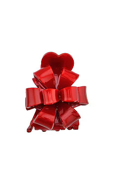 Solar Eclipse Hand-painted Origami Gift Bow Hair Claw Clip in Red from Revolve.com | Revolve Clothing (Global)