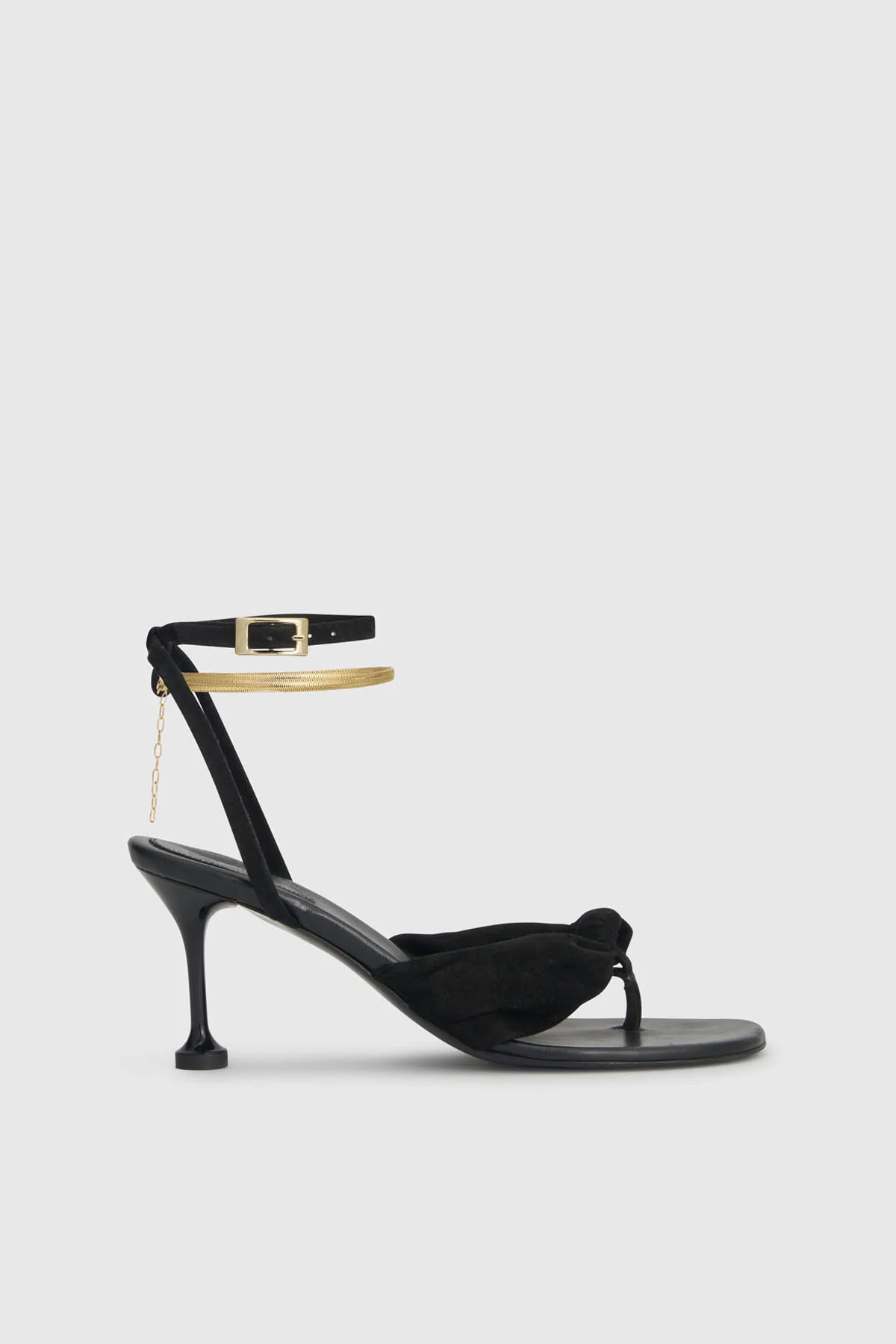 Daria Heeled Sandal in Black Suede - CAMILLA AND MARC® C&M | CAMILLA AND MARC (ANZ)