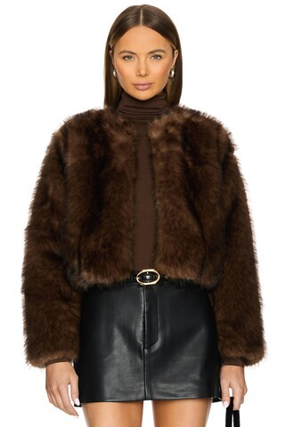 ASTR the Label Doxey Jacket in Brown from Revolve.com | Revolve Clothing (Global)