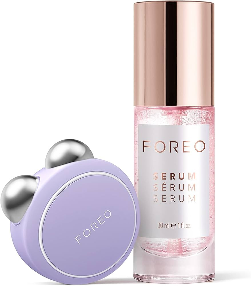 FOREO BEAR Mini Microcurrent Facial Device | Face Sculpting Tool | Instant Face Lift | Firm & Con... | Amazon (US)