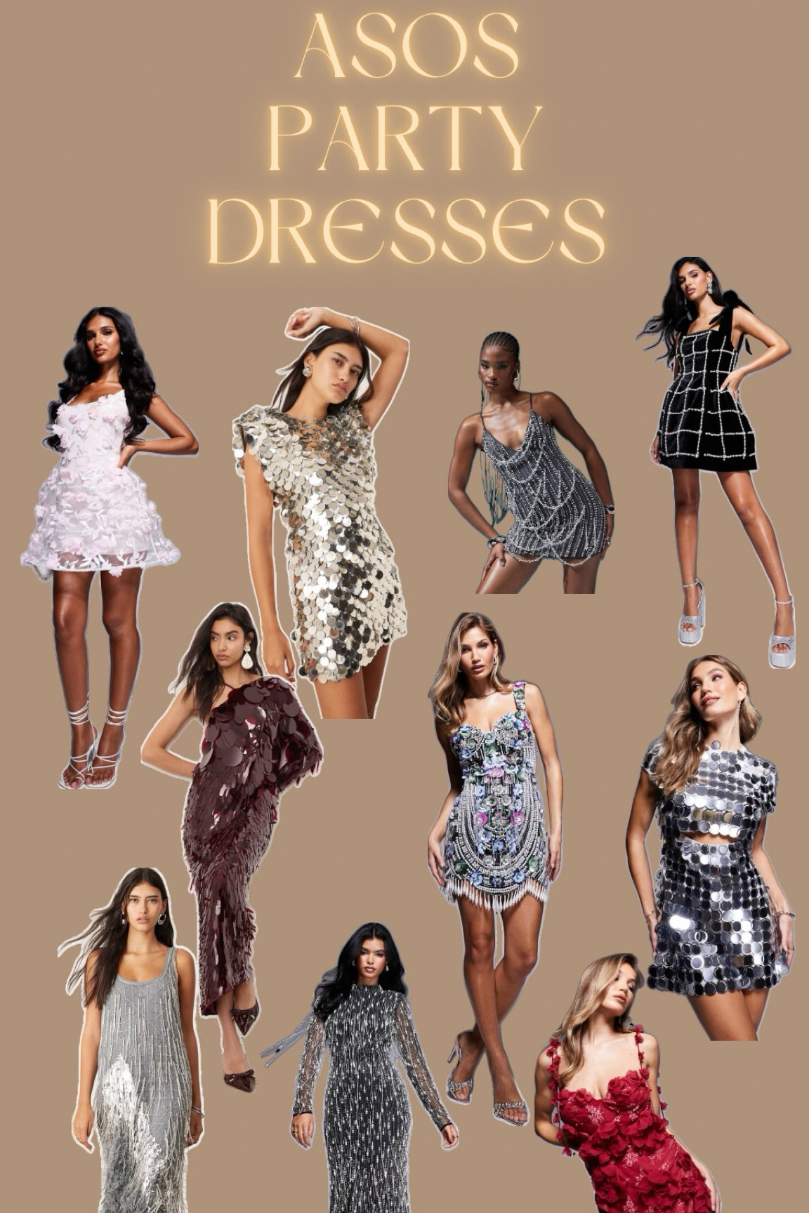 ASOS Part Dress for the season! 

#LTKParties #LTKStyleTip #LTKSeasonal