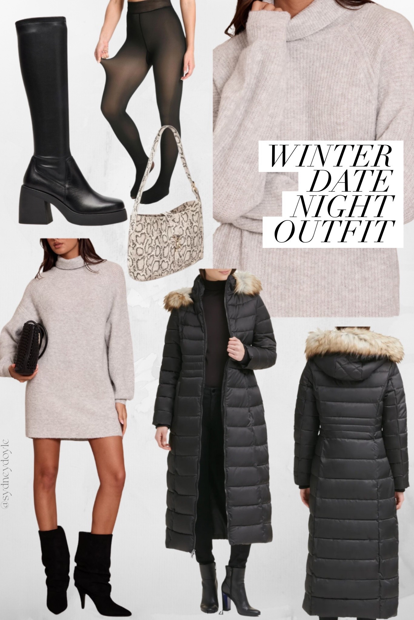 Winter Date Nights in Chicago 🏙️🥶❄️



Winter date night outfit, grey sweater dress outfit, cold weather date outfit, Chicago winter outfit, sweater dress with boots, fleece lined tights outfit, skin tone fleece tights, winter fashion inspo, cozy chic winter look, long black puffer coat outfit, winter night out outfit, cold weather dress outfit, winter boots outfit, neutral winter outfit, winter layering ideas, cold city fashion, winter capsule outfit, date night winter fashion, cozy winter dress look

#LTKSeasonal #LTKWorkwear #LTKootd