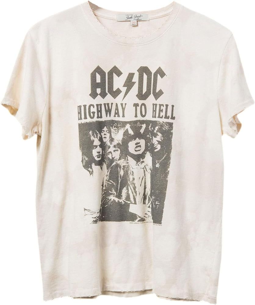 Women's AC/DC Highway to Hell Vintage Tee | Amazon (US)