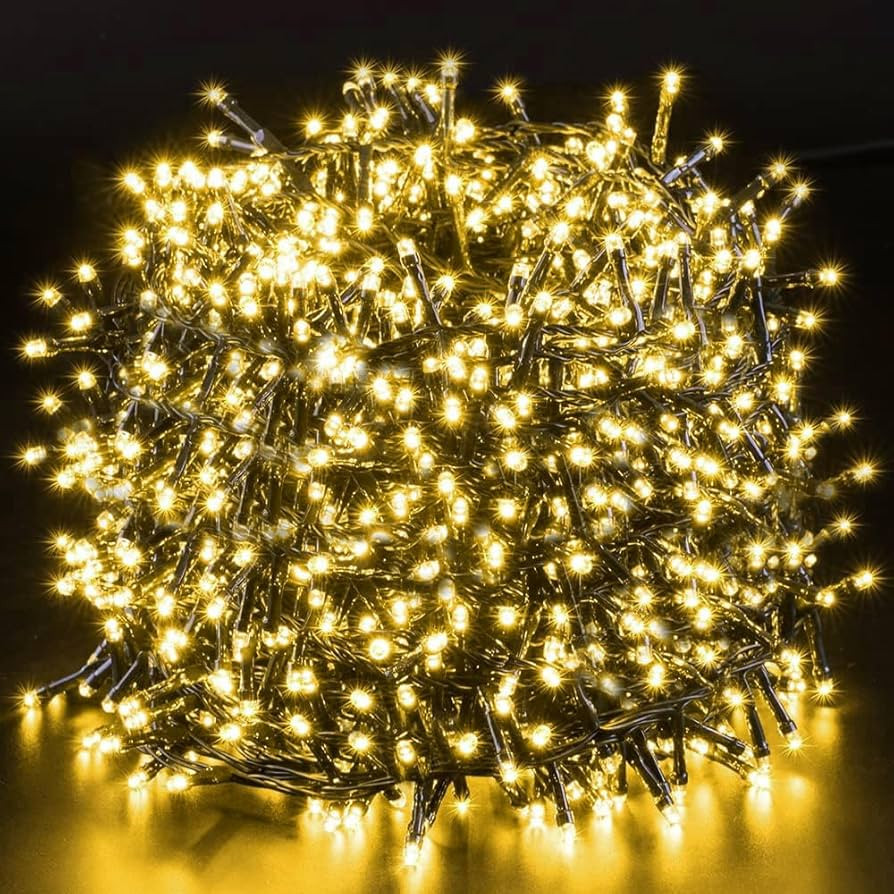 Christmas LED String Lights 82FT 1000 LEDs Christmas Tree Decoration Lights - Outdoor Waterproof ... | Amazon (US)