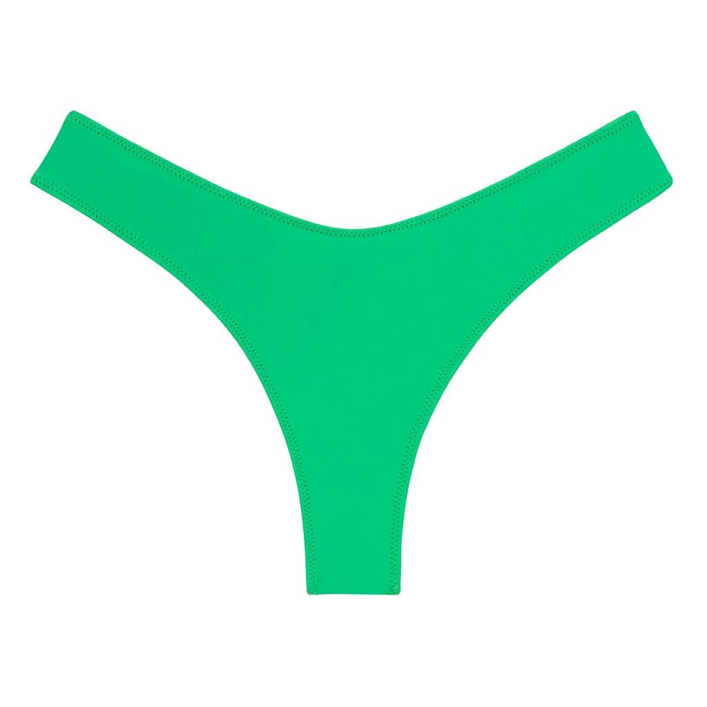 Verde Lulu (Zig-Zag Stitch) Bikini Bottom | Montce