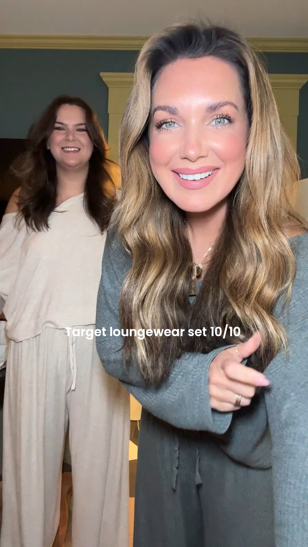 Target loungewear set that i wear on repeat!!!! I’ve had it for a while, and it’s so good!! Have it in two colors. Sooooooo soft, stretchy and comfy!! I am wearing size medium top and small pants. 

#targetmusthave #falloutfit #fallstyle #targetfall #targetstyle 

#LTKOver40 #LTKPetite #LTKFindsUnder50