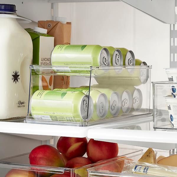 Everything Organizer 2-Tier Soda Can Organizer | The Container Store